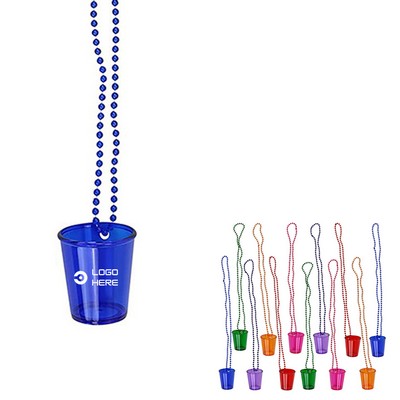 Linked Pearl Necklace Shot Glass