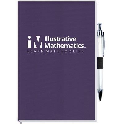 Perfect Journal w/Flexible Trekker Cover & Pen Patch (5"x8")