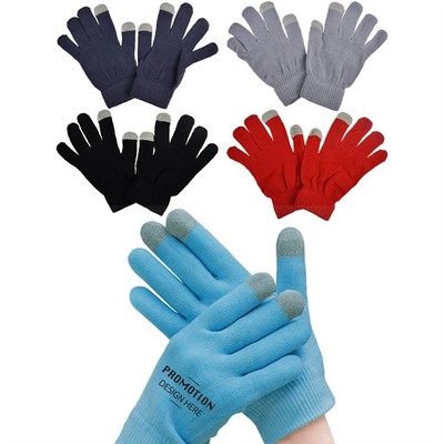 Winter Knitted Touch Screen Gloves