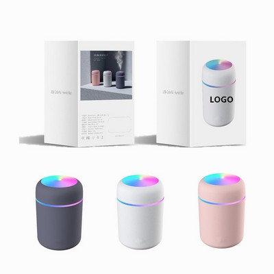 Colorful Cool Mini Humidifier Car Air Purifier