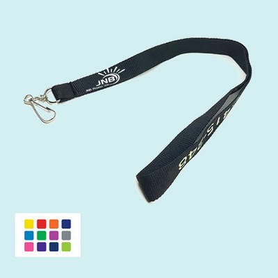 Bespoke Polyester Lanyard with Swivel J Hook