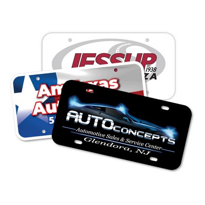 15 Mil Polyethylene License Plate Insert