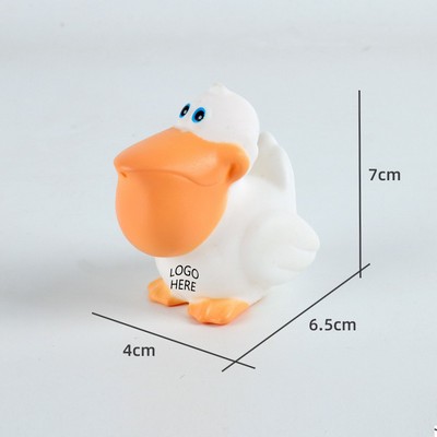 2.5" Rubber Pelican