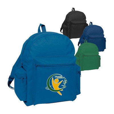 600D Polyester Standard School Backpack