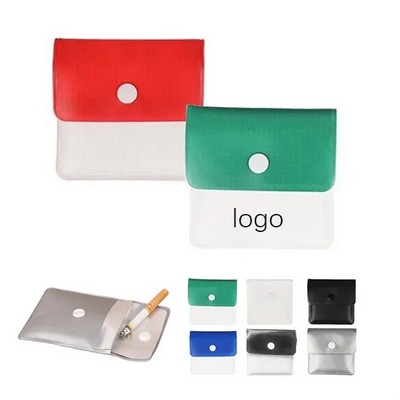 Compact Ashtray Fireproof, Odorless, Various Colors
