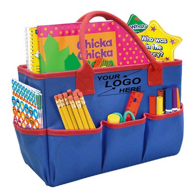 Office Desk Organizer Tote Bag