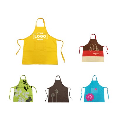 Heavy-Duty Cotton Kitchen Apron