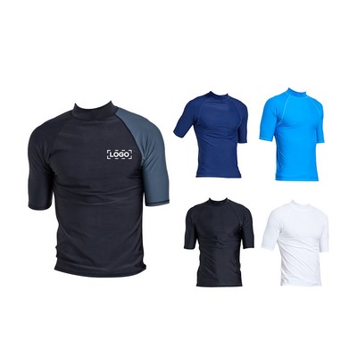 Men's Rashguard Quick Dry Swim Shirt
