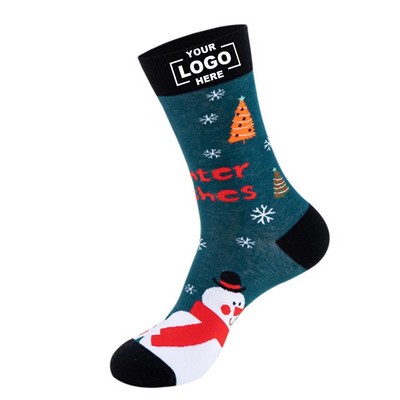 Festive Christmas Holiday Socks