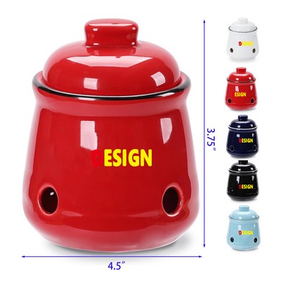 Garlic Keeper with Lid
