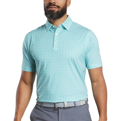 FootJoy Allover Floral Lisle Polo - Athletic Fit