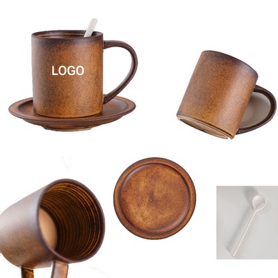 Coffee Cup Saucer Spoon Set