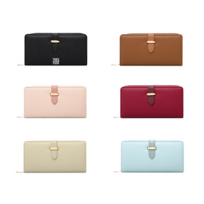 Wallet Long Wallet Fashion Buckle Handbag