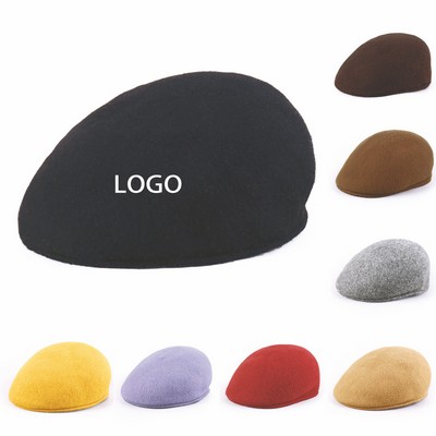 Retro Wool British Painter Hat