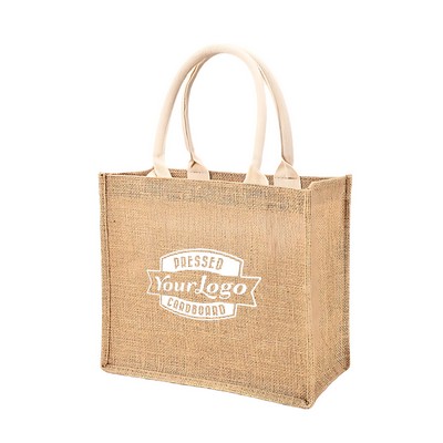 Eco-Friendly Jute Tote Bag