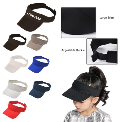 Cotton Twill Sun Visor