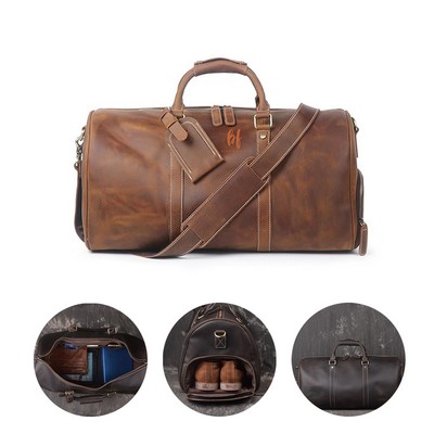 Leather Duffel Bag