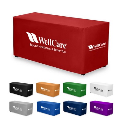 6ft 4 Sided Fitted Style Table Cover 4 Sided