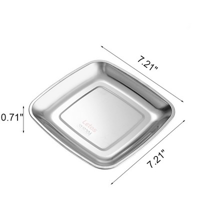 Stainless Steel Square Plate
