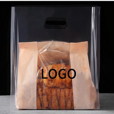 Transparent Handheld Plastic Packing Bag