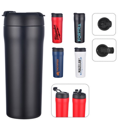 25oz Vacuum tumbler with dual use lid