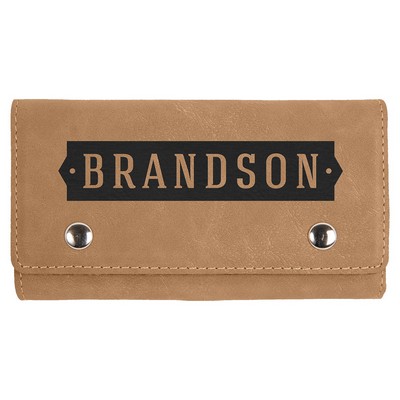 Leatherette Card & Dice Set