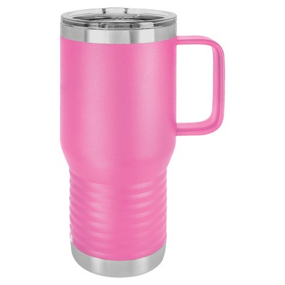 Polar Camel 20 oz. Pink Travel Mug