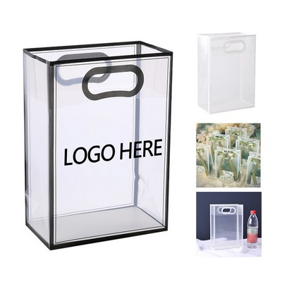 Eco-Friendly Transparent Tote MOQ100