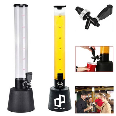 100Oz Plastic Clear Beer Beverage Dispensers