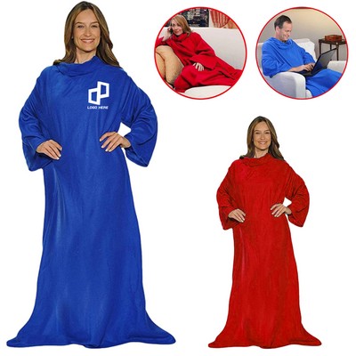 Wearable Blanket W/ Long Sleeves