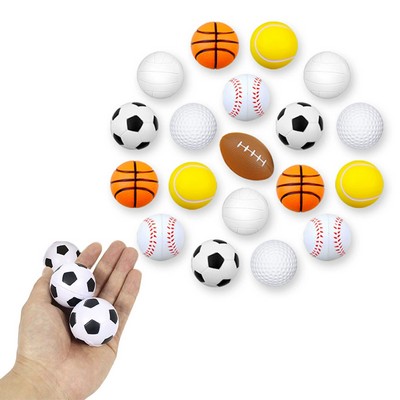 4Cm Solid Pu Spherical Foam Sponge Decompression Toy