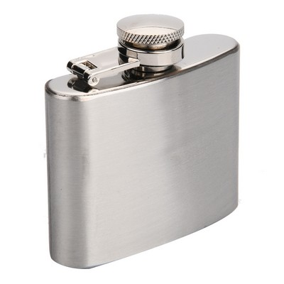 2 oz. Stainless Steel Pocket Hip Flask Wine Pot