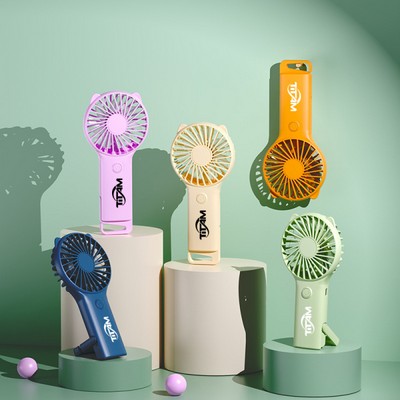 Mini USB Rechargeable Desktop And Handheld Fan