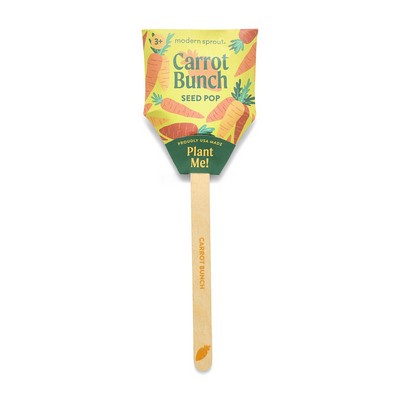 Modern Sprout Garden Seed Pop - Carrot Bunch