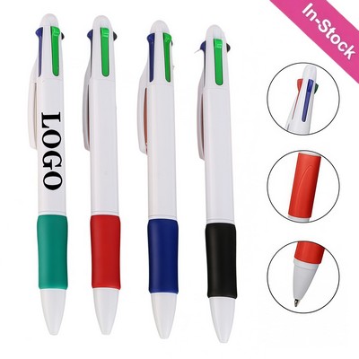 4-Color Retractable Ballpoint Pens