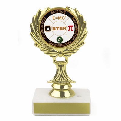 5 1/4" Trophy Riser w/Mylar Stem Insert