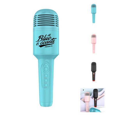 Wireless Bluetooth Karaoke Microphone
