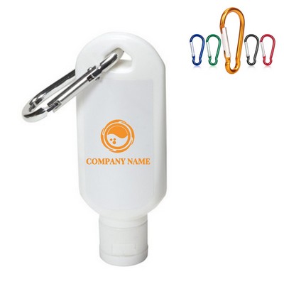 2 Oz. SPF 30 Sunblock w/ Carabiner
