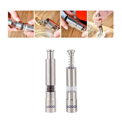 Pepper Coarse Salt Mini Grinder