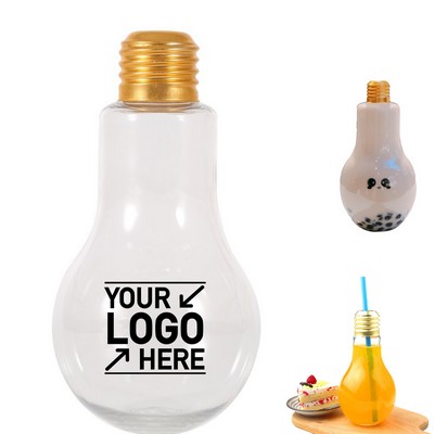 Light Bulb Bottle Candy Jar