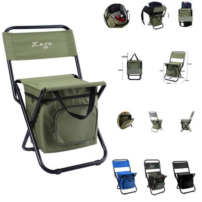 Fishing Chair with Cooler Bag