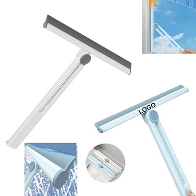 Folding Rubber Shower Squeegee For Streak-Free Cleaning