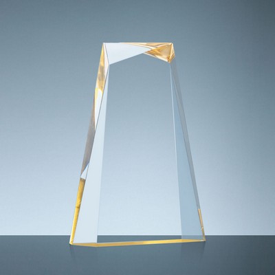 Tyneside Award, 1" Acrylic/Gold, 8.5"