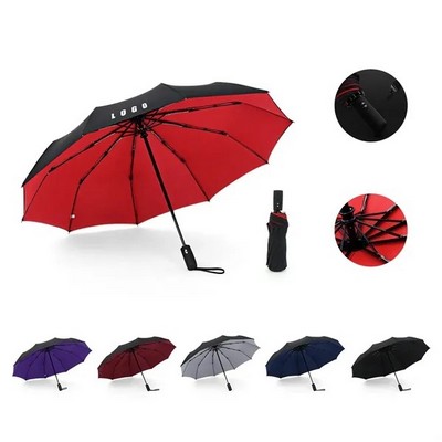 Windproof Compact Travel Umbrella