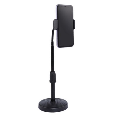 Live Streaming Mobile Device Stand With Portable Base