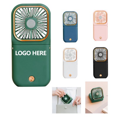 Multi-Use Portable Fan, Power Bank, And Phone Holder