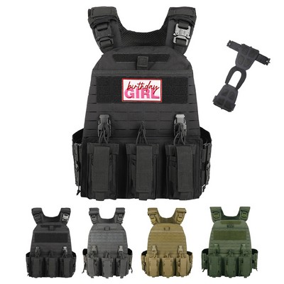 MOLLE-Compatible Quick-Release Tactical Vest