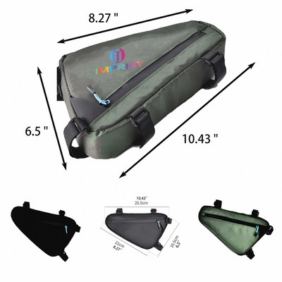 Water-Resistant Bike Frame Bag