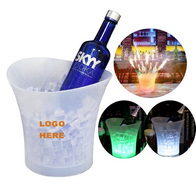 Party Nightclub Bar Led Beverage Holder Ice Bucket for Champagne Beer Wine