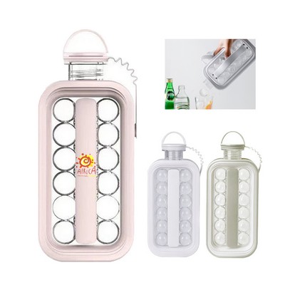 Portable Ice Ball Maker Bottle